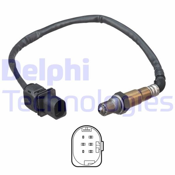 Opel Astra Oksijen Sensörü Ön DELPHI