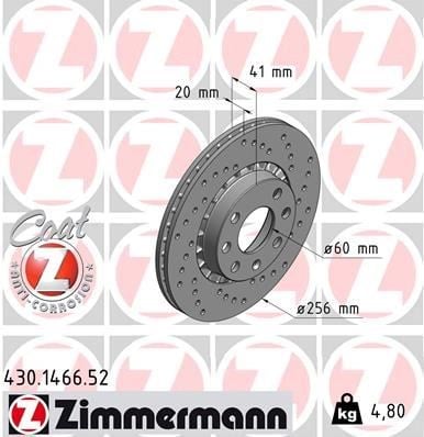 Opel Astra F Vectra A Corsa B Ascona C / Chevrolet Aveo Kalos Ön Fren Aynası... ZIMMERMANN