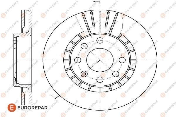 Opel Astra F Ön Fren Aynası EUROREPAR