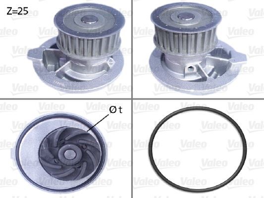 Opel Astra F G Vectra A B Omega B Kadett E Calibra A Devirdaim 1.8i 16V 1.7D... VALEO