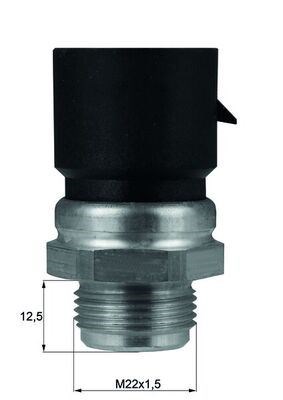 Opel Astra F Omega B Vectra A Fan Müşürü 1.7 1.8 2.0 90-95C MAHLE