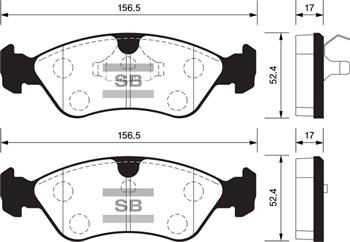 Opel Astra F Ön Balata SANGSIN