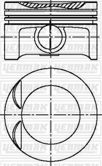 Opel Astra F Vectra B Piston Segman 1.8i 16V 1.00 YENMAK