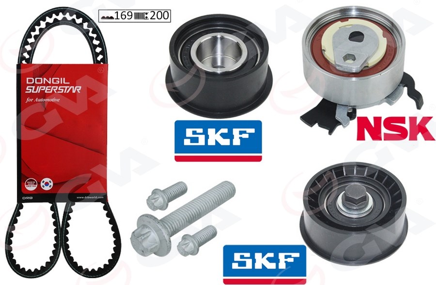 Opel Astra F Eksantrik Gergi Kiti 1.4i-1.6i-1.8i 16V DONGIL