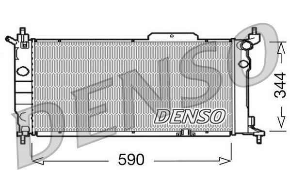 Opel Astra F Motor Su Radyatörü DENSO