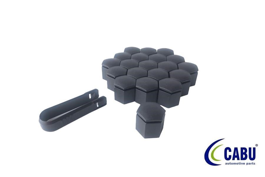 Opel Astra F Bijon Kapağı Siyah 22x27mm (20 Adet) CABU