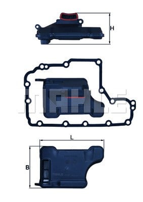 Opel Astra F G H Corsa B C D Vectra B Otomatik Şanzıman Filtresi Contası MAHLE