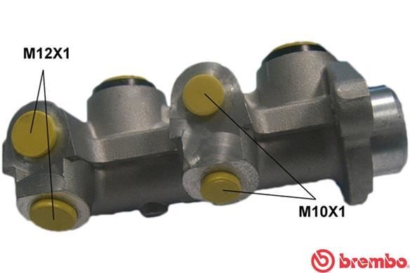 Opel Astra F Fren Ana Merkezi 20.6mm BREMBO