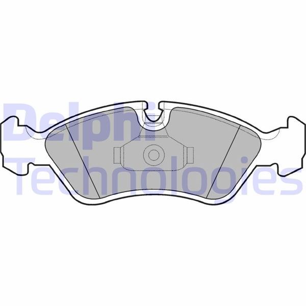 Opel Astra F Ön Balata DELPHI