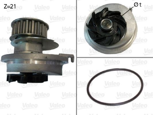 Opel Astra F Vectra A Kadett E Omega A Ascona C Devirdaim Pompası VALEO