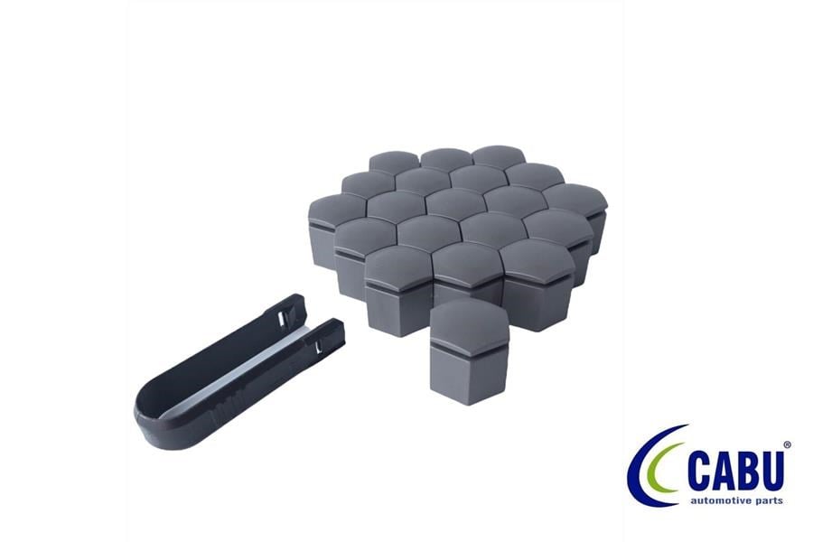 Opel Astra F Bijon Kapağı Kömür Metalik 22x27mm (20 Adet) CABU