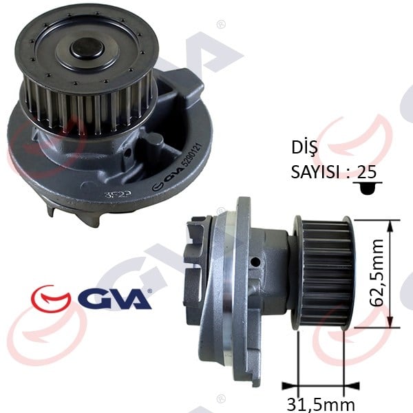 Opel Astra F-G Vectra A-B Omega B Kadett E Calibra A Devirdaim 1.8i 16V 1.7D... GVA