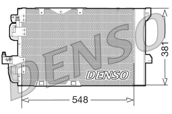 Opel Astra G Zafira Klima Radyatörü Kondenseri DENSO
