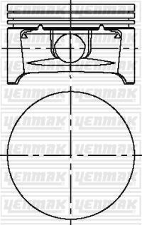 Opel Astra G H Meriva A Vectra C Zafira B Piston Segman 1.6 16V Z16XEP 79.00 STD YENMAK