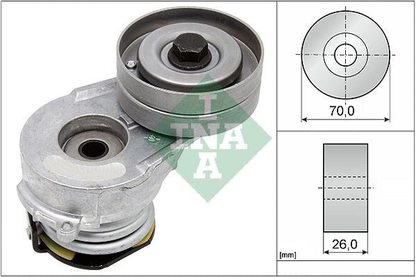 Opel Astra G H Combo Corsa C Meriva Alternatör Gergi Rulmanı Kütüklü INA