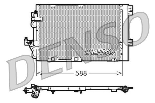 Opel Astra G Klima Radyatörü DENSO
