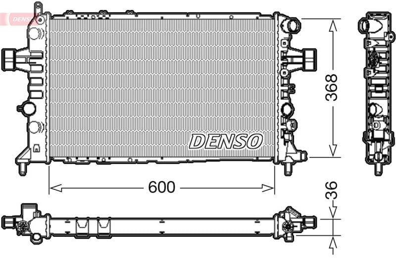 Opel Astra G Motor Su Radyatörü DENSO