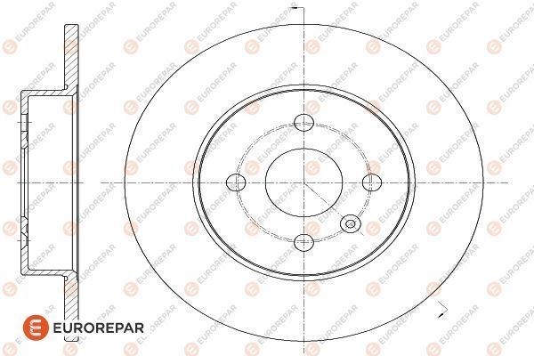 Opel Astra H Arka Fren Diski EUROREPAR