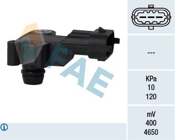 Opel Emme Manifold Basınç Sensörü FAE