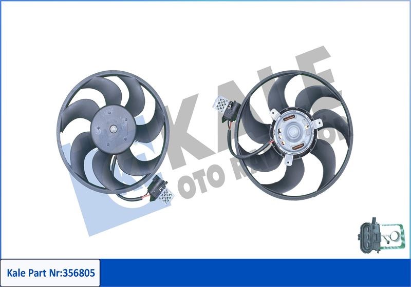 Opel Astra H Astra H GTC Zafira B Fan Grubu 1.7/1.9CDTI KALE-RADYATOR