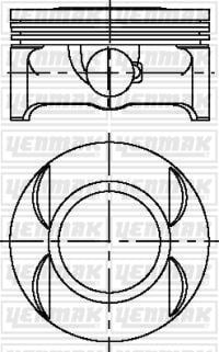 Opel Astra H Vectra C Astra J Insignia A Mokka Zafira C Signum Piston Segman... YENMAK