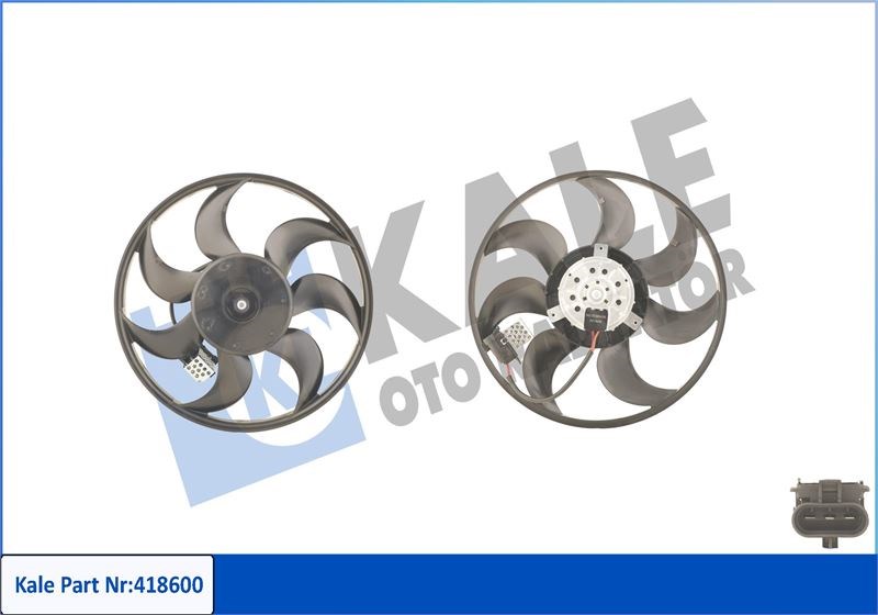 Opel Astra H Fan Motoru Pervaneli KALE-RADYATOR