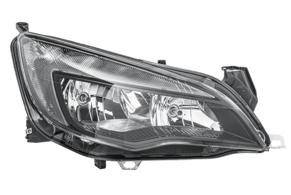 Opel Astra J Sağ Far Gündüz LED'li Füme HELLA