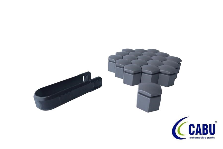 Opel Astra J Bijon Kapağı Kömür Metalik 19x24mm (20 Adet) CABU