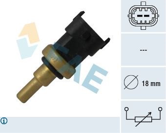 Opel Fiat Citroen Peugeot Su Sıcaklık Sensörü 1.3 CDTI HDI MTJ FAE