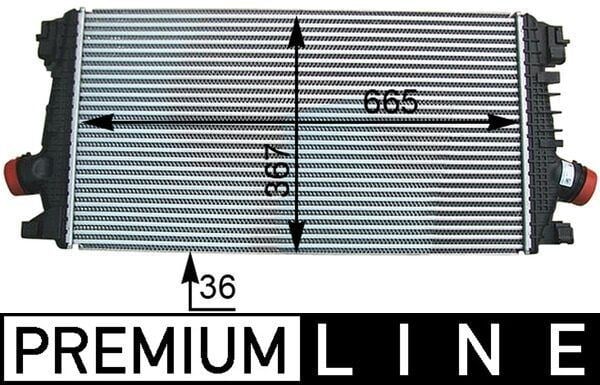 Opel Astra J Turbo Radyatörü MAHLE