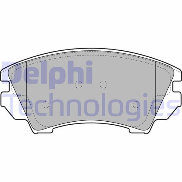 Opel Astra J Ön Balata DELPHI
