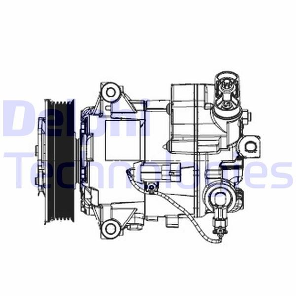 Opel Astra J Insignia A Chevrolet Cruze Klima Kompresörü DELPHI