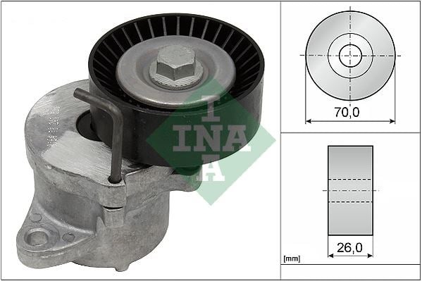 Opel Astra J Insignia A Zafira C Alternatör Gergi Rulmanı Kütüklü 2.0 CDTI INA
