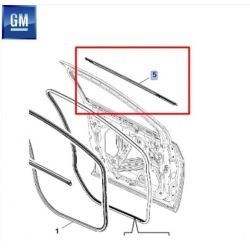 Opel Astra K Ön Sol Kapı Cam Dış Sıyırıcı Fitili GM