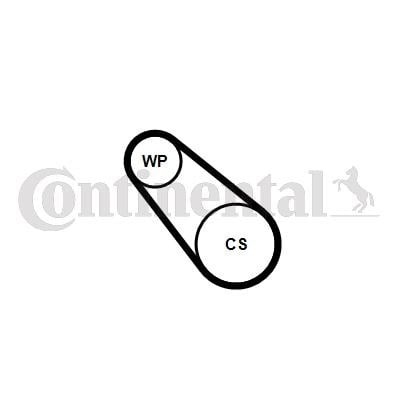 Opel Astra L 1.2 PureTech Devirdaim Kayış 3PK576 CONTITECH