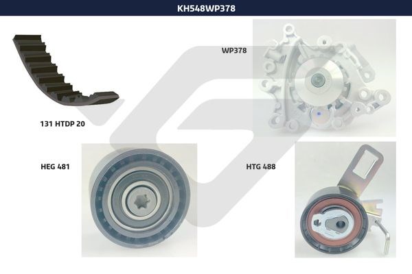 Opel Astra L 1.5 TDCI-BlueHDI Eksantrik Gergi Kiti HUTCHINSON