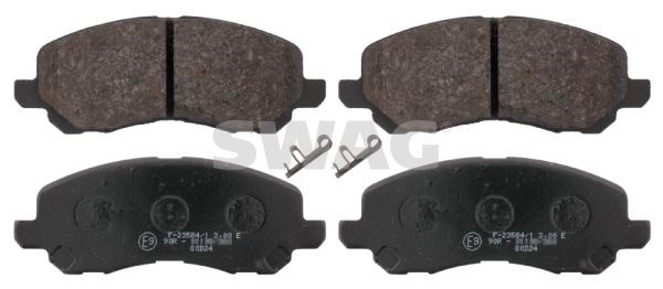 Mitsubishi ASX Lancer Citroen C4 Peugeot 4008 Ön Fren Balata SWAG