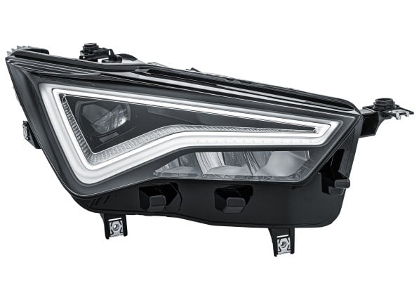 Seat Ateca Ana Far 12V LED Sağ [Uyarlanabilir Uzun Fara Sahip Araçlar İçin] HELLA
