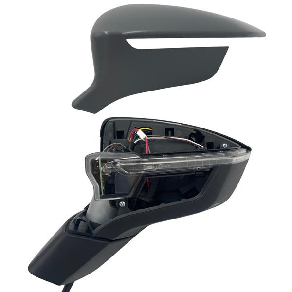 Seat Ateca Elektrikli Katlanır Ayna LED Sinyal Alt Astarli Convex Sol SPJ-