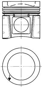 Mercedes Atego Piston Segman STD KOLBEN