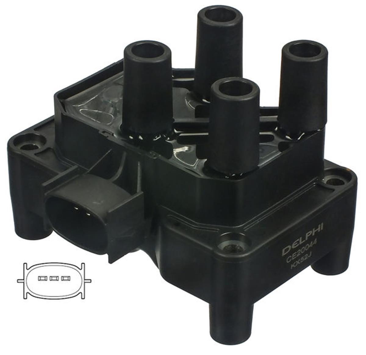 Ateşleme Bobini Focus Cmax 1.6-1.8-2.0 16V-01 Fusıon 1.4-1.6-Ka 1.3I-Möndeo Iı 0