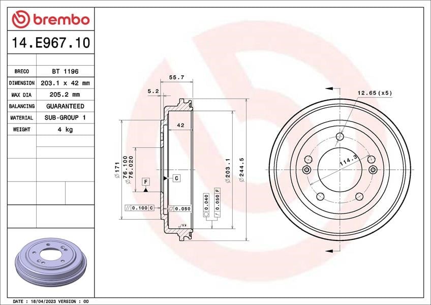 Hyundai Atos Fren Kampanası BREMBO