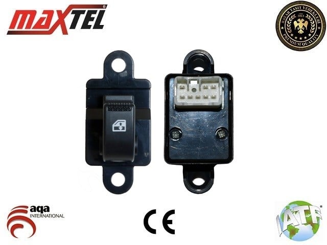Hyundai Atos Getz Cam Kaldırma Anahtarı 8 Pin Sağ MAXTEL
