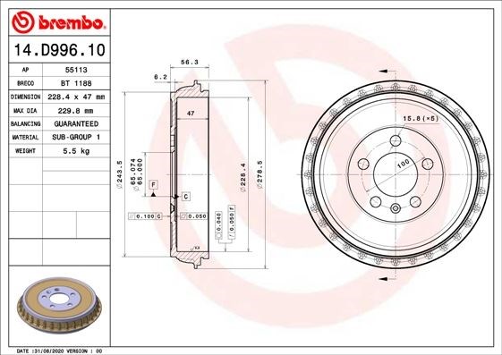Audi A1 City Carver Fren Kampanası BREMBO