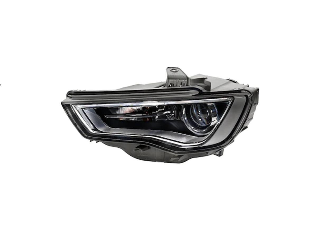 Audi A3 Sağ Far Depo (Koyu Renk) (2012-2016) 8V0941044c