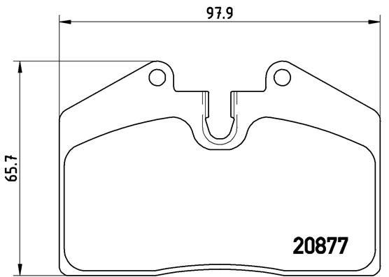 Audi Ön Arka Fren Balatası Low-Met BREMBO