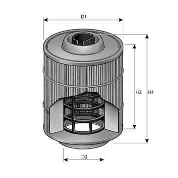 Audi Hava Filtresi PURFLUX