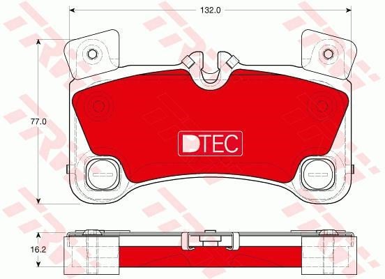 Audi Q7 Arka Disk Balatası TRW