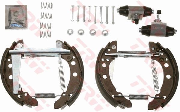 Audi 80 B2 Arka Aks Pabuçlu Balata Kiti TRW