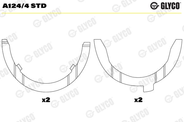 Audi Ay Yatak 81MM GLYCO